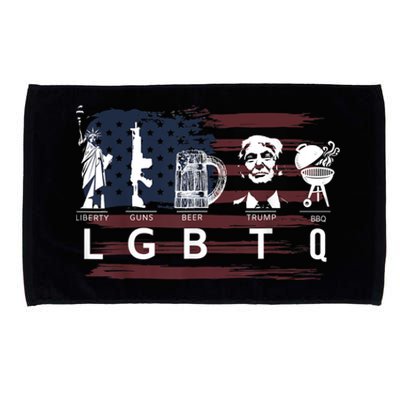 Liberty Guns Beer Trump BBQ Funny Costume LGBT Microfiber Hand Towel