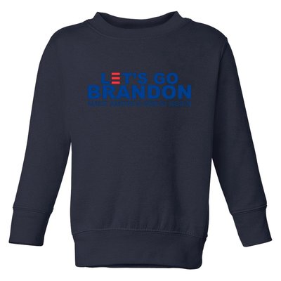 Let's Go Brandon Make America Great Again Toddler Sweatshirt