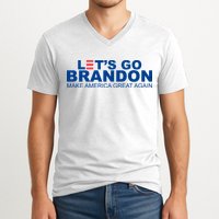 Let's Go Brandon Make America Great Again V-Neck T-Shirt