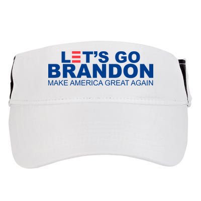 Let's Go Brandon Make America Great Again Adult Drive Performance Visor