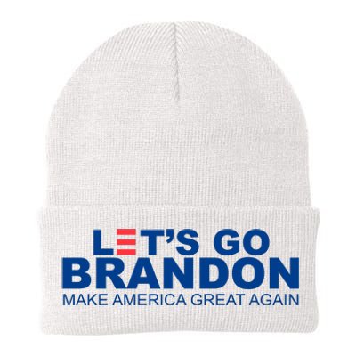 Let's Go Brandon Make America Great Again Knit Cap Winter Beanie