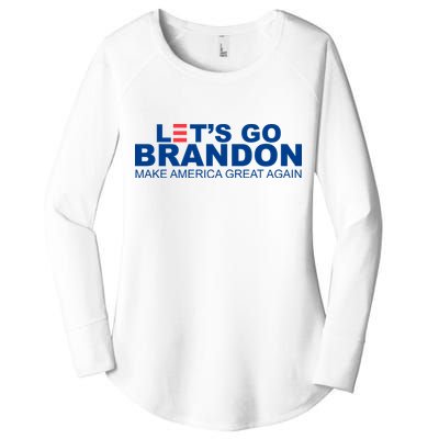 Let's Go Brandon Make America Great Again Women's Perfect Tri Tunic Long Sleeve Shirt