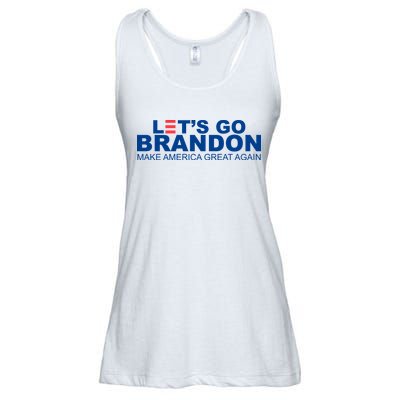 Let's Go Brandon Make America Great Again Ladies Essential Flowy Tank