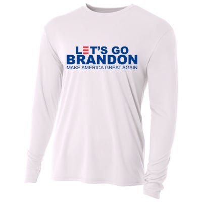 Let's Go Brandon Make America Great Again Cooling Performance Long Sleeve Crew
