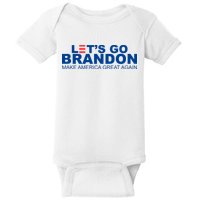 Let's Go Brandon Make America Great Again Baby Bodysuit