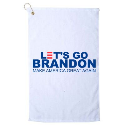 Let's Go Brandon Make America Great Again Golf Towel