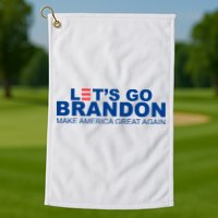 Let's Go Brandon Make America Great Again Golf Towel