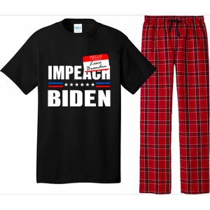 LetS Go Brandon Anti Joe Biden Chant Usa Impeach Joe Biden Great Gift Pajama Set