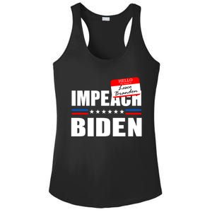 LetS Go Brandon Anti Joe Biden Chant Usa Impeach Joe Biden Great Gift Ladies PosiCharge Competitor Racerback Tank