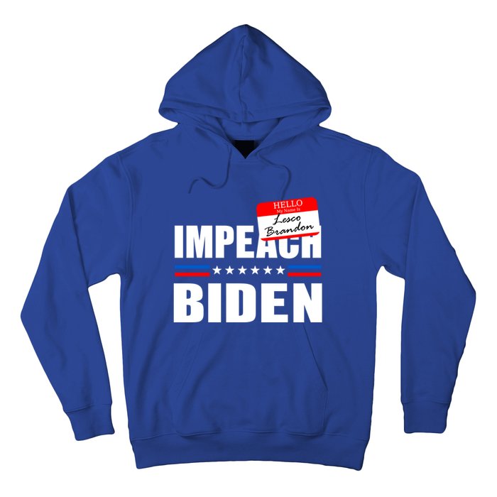 LetS Go Brandon Anti Joe Biden Chant Usa Impeach Joe Biden Great Gift Hoodie