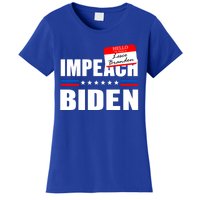 LetS Go Brandon Anti Joe Biden Chant Usa Impeach Joe Biden Great Gift Women's T-Shirt