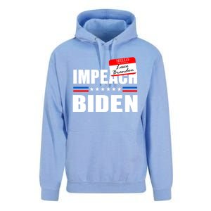 LetS Go Brandon Anti Joe Biden Chant Usa Impeach Joe Biden Great Gift Unisex Surf Hoodie