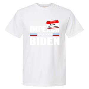 LetS Go Brandon Anti Joe Biden Chant Usa Impeach Joe Biden Great Gift Garment-Dyed Heavyweight T-Shirt