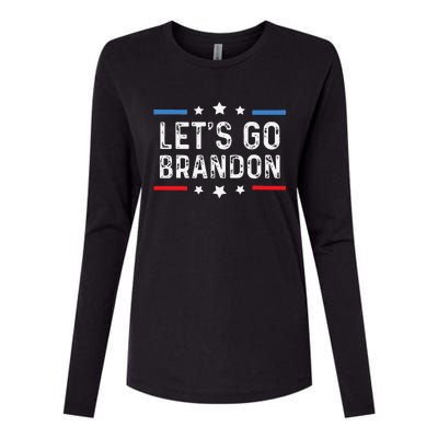 Lets Go Brandon Lets Go Brandon Funny Womens Cotton Relaxed Long Sleeve T-Shirt