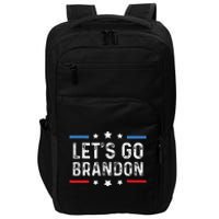 Lets Go Brandon Lets Go Brandon Funny Impact Tech Backpack