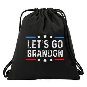 Lets Go Brandon Lets Go Brandon Funny Drawstring Bag