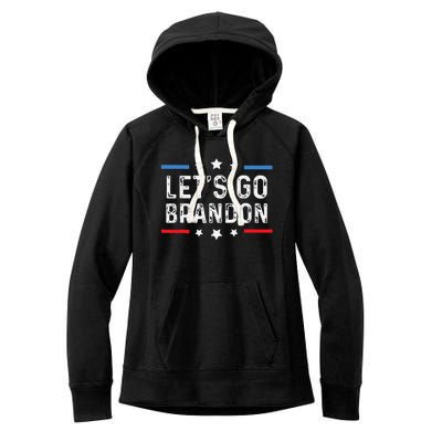 Lets Go Brandon Lets Go Brandon Funny Women's Fleece Hoodie