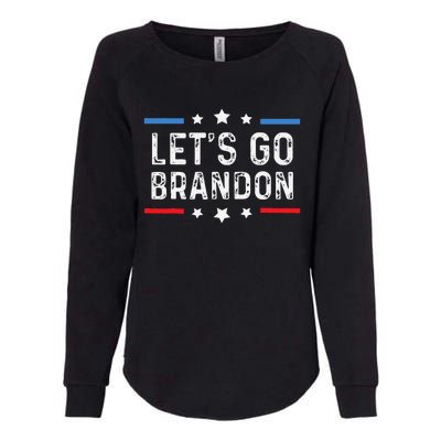 Lets Go Brandon Lets Go Brandon Funny Womens California Wash Sweatshirt