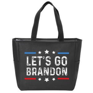 Lets Go Brandon Lets Go Brandon Funny Zip Tote Bag