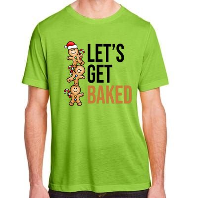 Let's Get Baked Gingerbread Cookies Adult ChromaSoft Performance T-Shirt