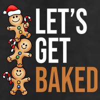 Let's Get Baked Gingerbread Cookies Cool Comfort Performance Bucket Hat