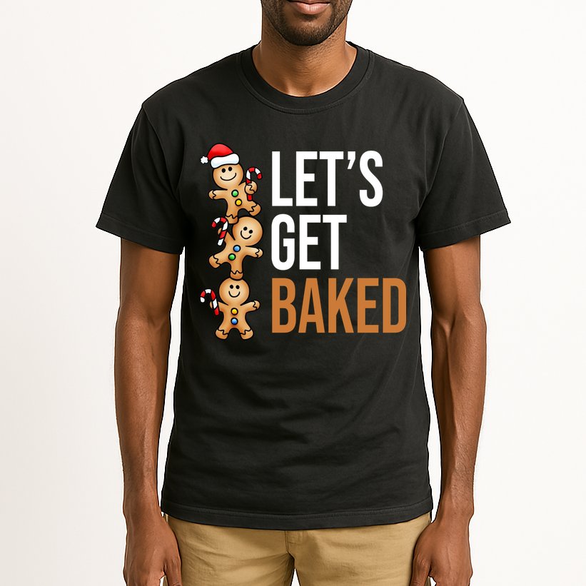 Let's Get Baked Gingerbread Cookies Tall T-Shirt