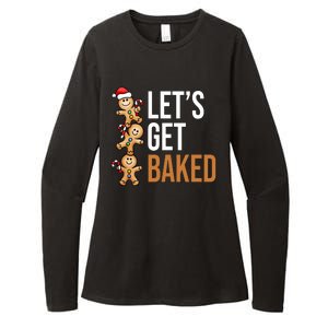 Let's Get Baked Gingerbread Cookies Womens CVC Long Sleeve Shirt