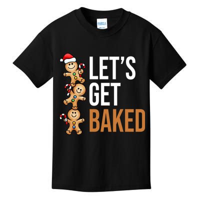 Let's Get Baked Gingerbread Cookies Kids T-Shirt