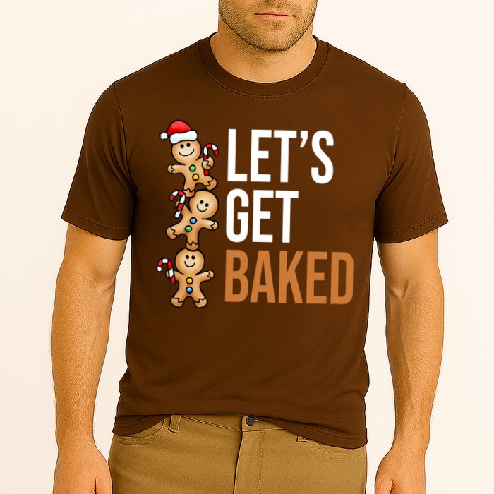 Let's Get Baked Gingerbread Cookies Cooling Performance Crew T-Shirt
