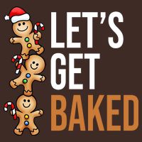 Let's Get Baked Gingerbread Cookies Cooling Performance Crew T-Shirt