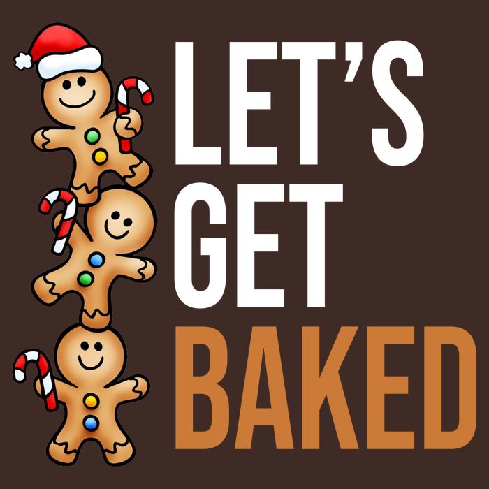 Let's Get Baked Gingerbread Cookies Cooling Performance Long Sleeve Crew
