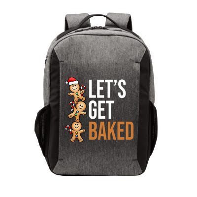 Let's Get Baked Gingerbread Cookies Vector Backpack