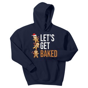 Let's Get Baked Gingerbread Cookies Kids Hoodie