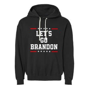 Lets Go Brandon Garment-Dyed Fleece Hoodie