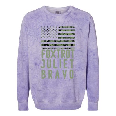 FJB Colorblast Crewneck Sweatshirt