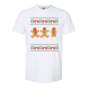 Lets Get Baked Ugly Chrismtas Christmas Bell Gift Softstyle CVC T-Shirt