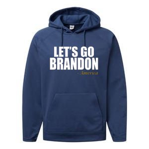 Let's Go Brandon, America Performance Fleece Hoodie