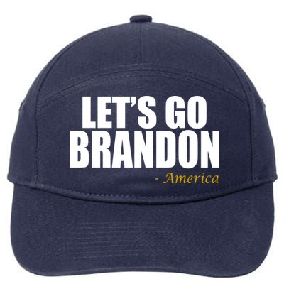 Let's Go Brandon, America 7-Panel Snapback Hat