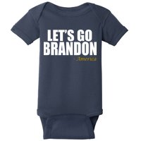 Let's Go Brandon, America Baby Bodysuit