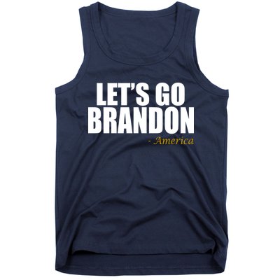 Let's Go Brandon, America Tank Top