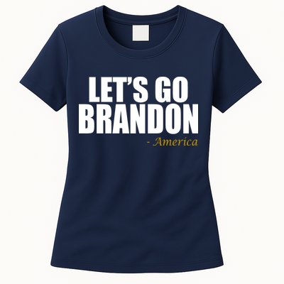 Let's Go Brandon, America Womens T-Shirt