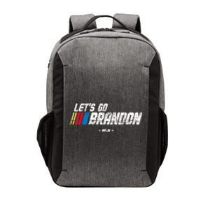 Let's Go Brandon Race Car Grunge Distressed Funny Gift Idea Vector Backpack