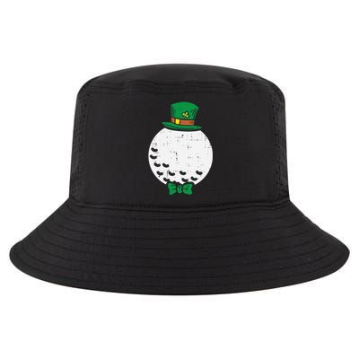 Leprechaun Golf Ball St Patricks Day Golfing Golfer Gift Cool Comfort Performance Bucket Hat