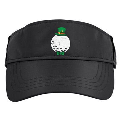 Leprechaun Golf Ball St Patricks Day Golfing Golfer Gift Adult Drive Performance Visor