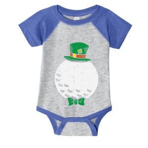 Leprechaun Golf Ball St Patricks Day Golfing Golfer Gift Infant Baby Jersey Bodysuit