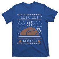 LetS Get Basted Thanksgiving Ugly Costume Happy Turkey Day Meaningful Gift T-Shirt