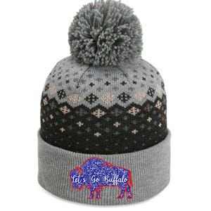 Lets Go Buffalo New York Buffalo Sports Fan Buffalo The Baniff Cuffed Pom Beanie