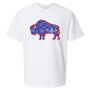 Lets Go Buffalo New York Buffalo Sports Fan Buffalo Sueded Cloud Jersey T-Shirt