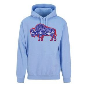 Lets Go Buffalo New York Buffalo Sports Fan Buffalo Unisex Surf Hoodie