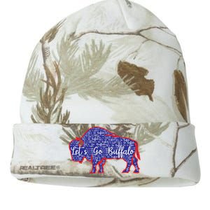 Lets Go Buffalo New York Buffalo Sports Fan Buffalo Kati Licensed 12" Camo Beanie